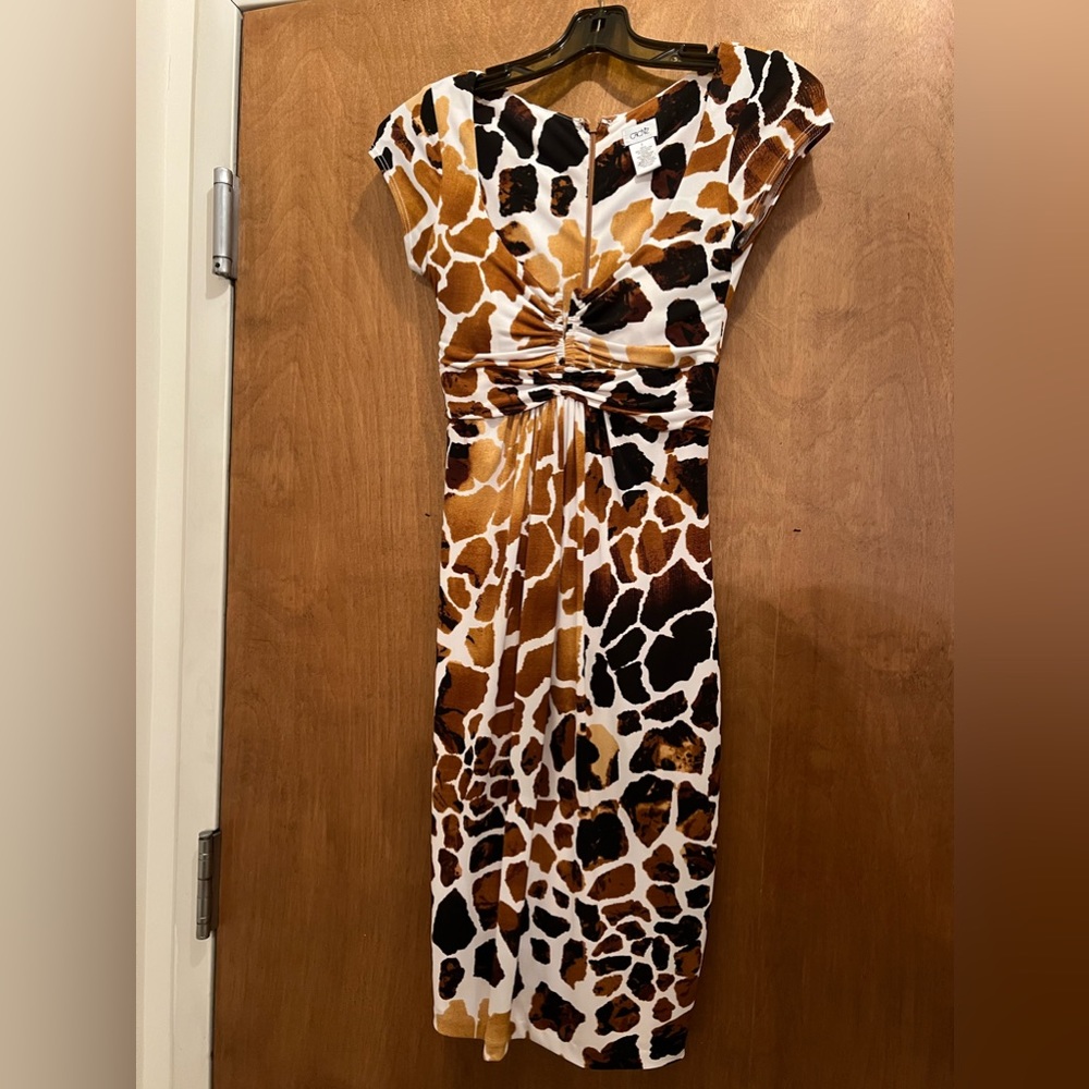 Cache Giraffe Print Day Dress - image 2